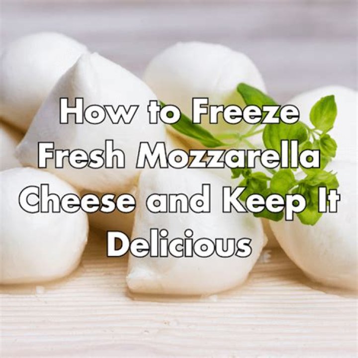 Can fresh mozzarella be melted?