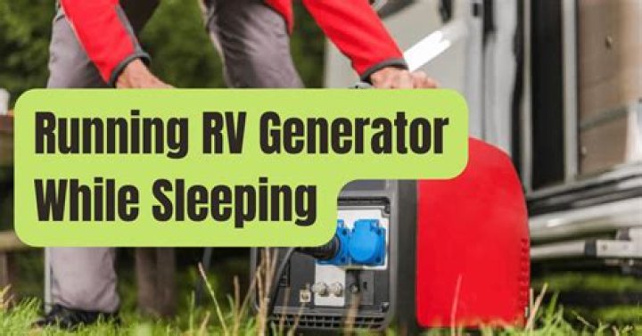 Can I run my generator all night?