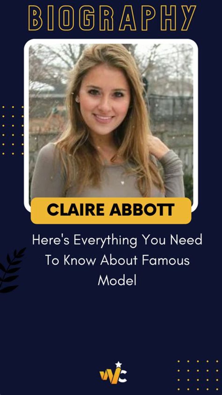 Claire Abbott's posing for her Instagram