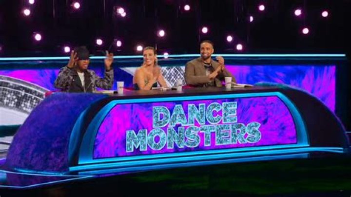 DANCE MONSTERS. Ashley Roberts in DANCE MONSTERS. Cr. Tom Dymond/Netflix © 2022 DANCE MONSTERS. Ashley Roberts in DANCE MONSTERS. Cr. Tom Dymond/Netflix © 2022