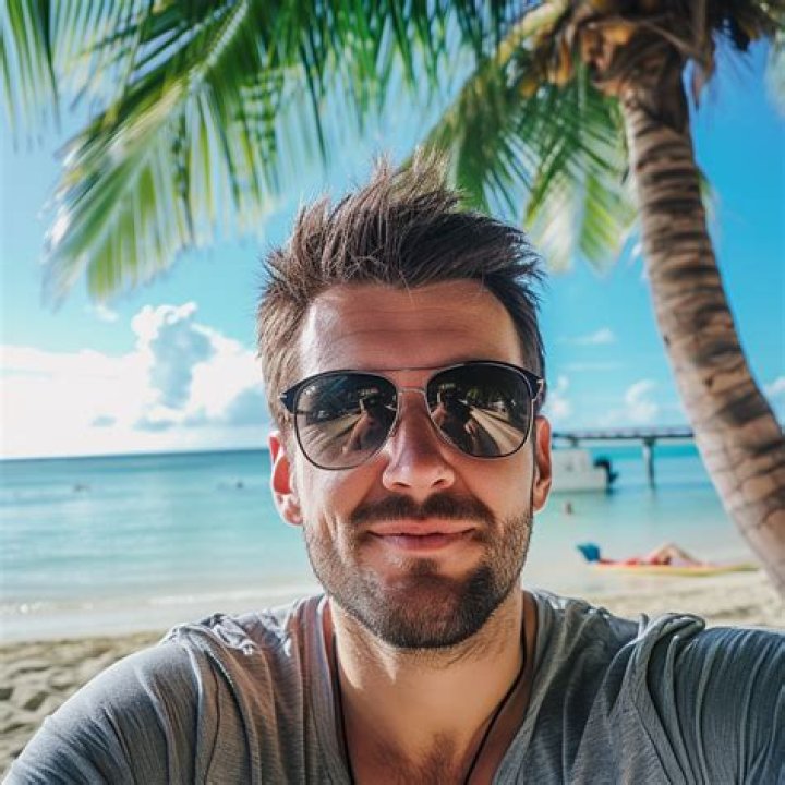 Davidson on His Vacation