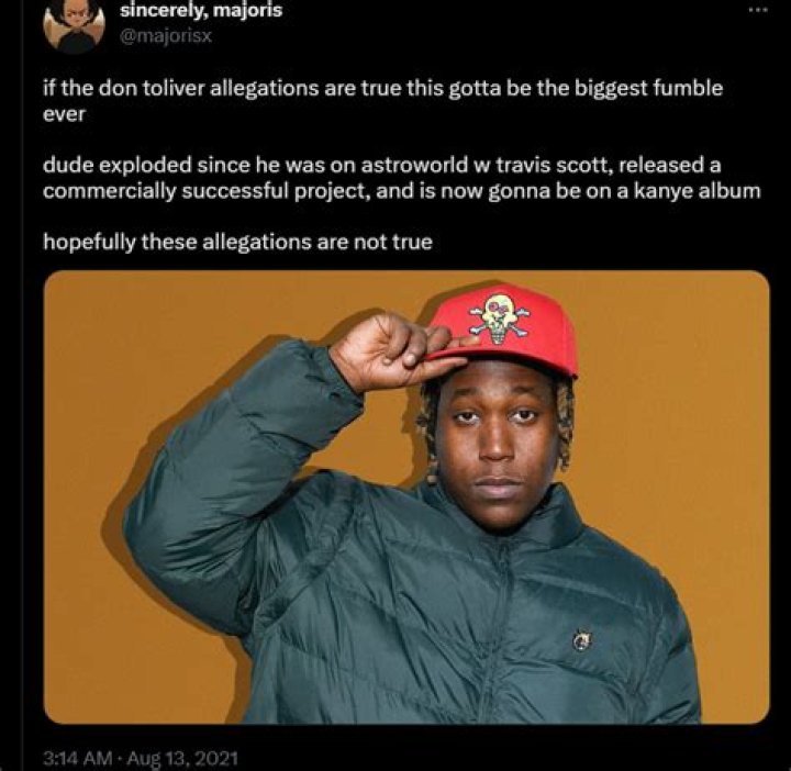 Don Toliver Rape Allegations