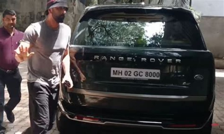 GSP with his Range Rover