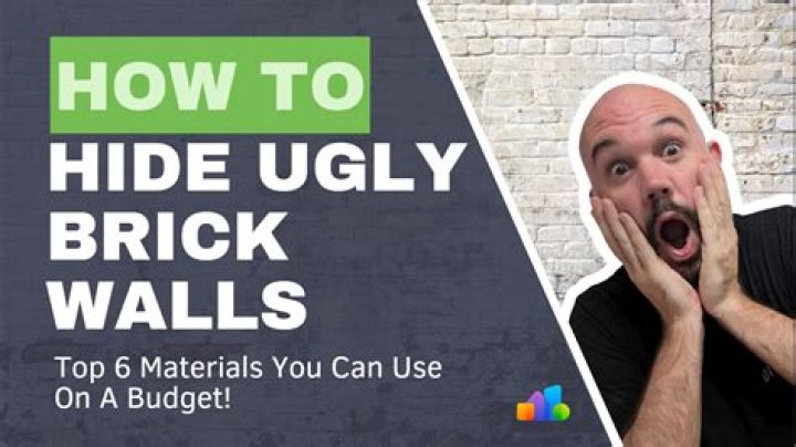 How do you hide an ugly wall?
