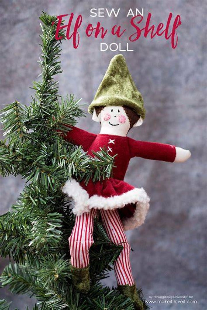 How do you make an elf on the shelf doll?