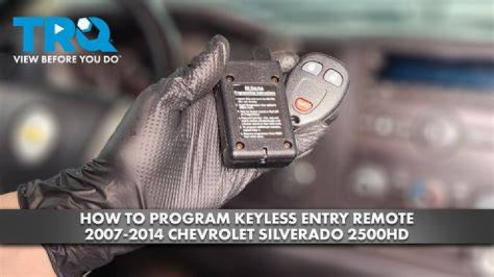 How do you program a keyless entry remote for a 2005 Chevy Malibu?