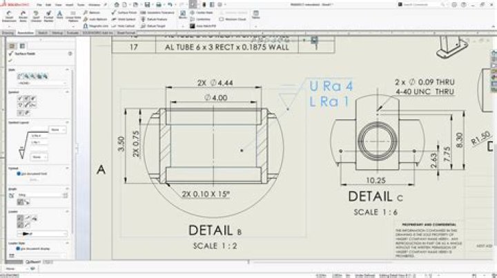 How do you show units in SolidWorks drawings?