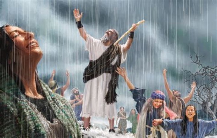 How many times did Elijah pray rain?