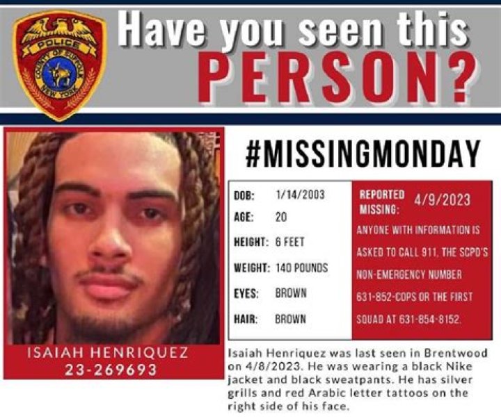 Isaiah Henriquez Missing Or Found? Case Details And Age