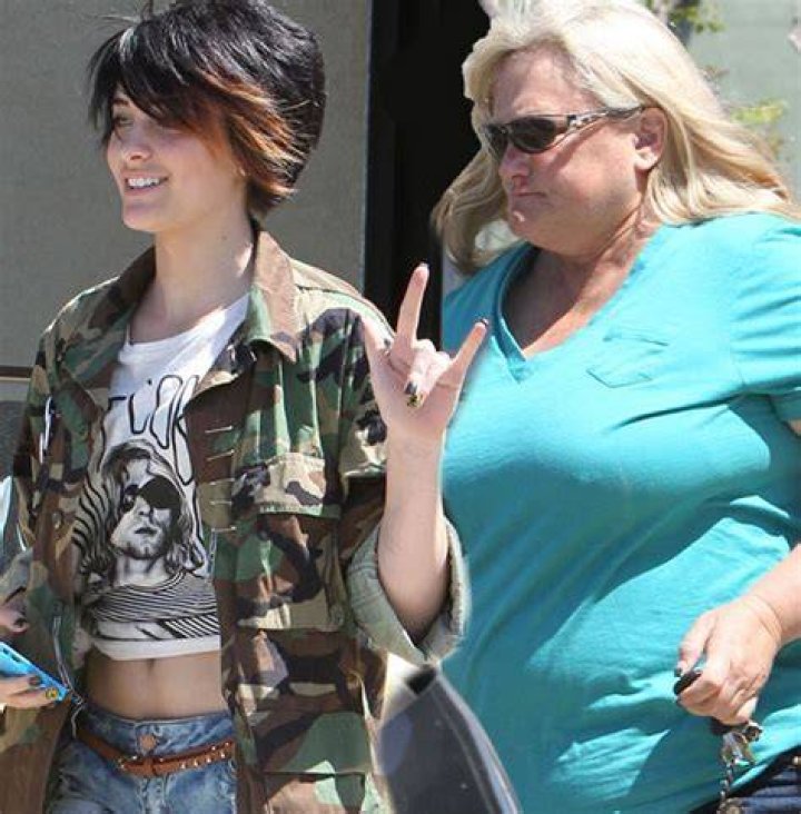 Jackson and her mother.