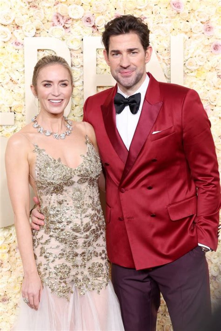 John Krasinski and Emily Blunt in Italy