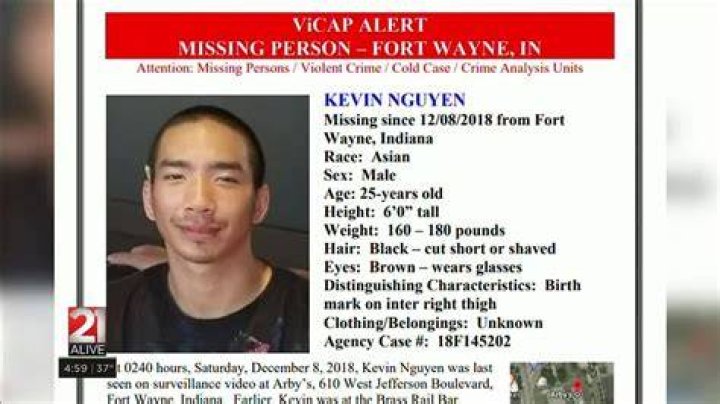 Kevin Nguyen Missing