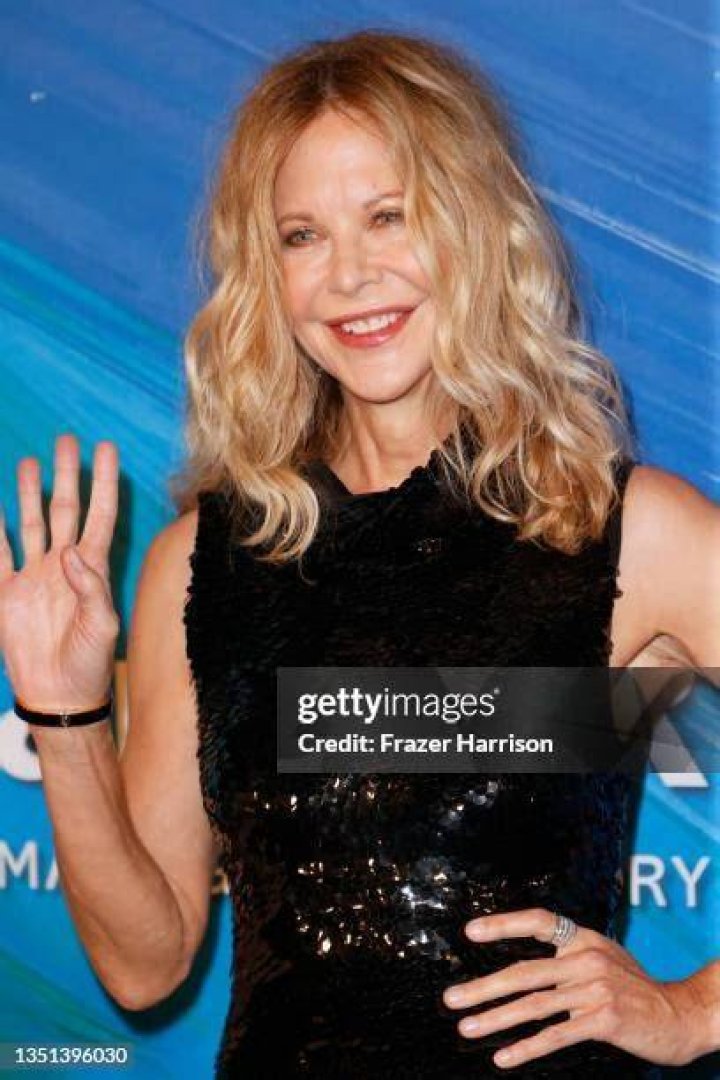 Meg Ryan attends the amfAR Gala Los Angeles 2021 honoring TikTok and Jeremy Scott at Pacific Design Center on November 04, 2021 in West Hollywood, ...