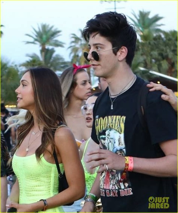 Milo Manheim and Alexis Ren together