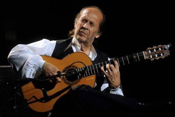 Paco de Lucia Performs in Concert in Madrid