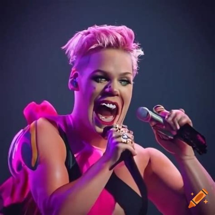 Pink's pet Elvis