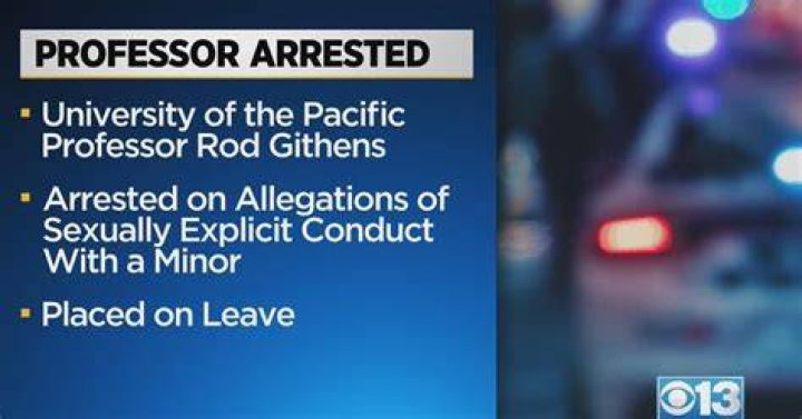Rod Githens Arrested