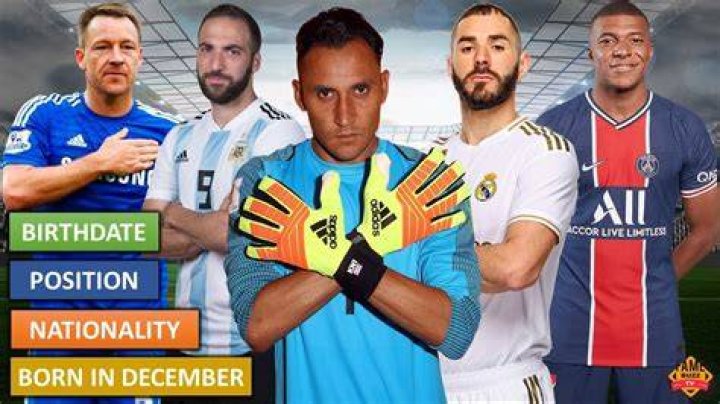 Soccer Players Born December 27
