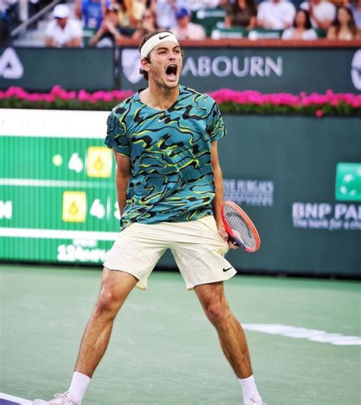 Taylor Fritz Knee Tattoo