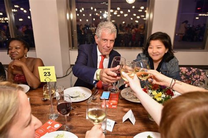 The (RED) Supper - hosted by Mario Batali with Anthony Bourdain - Inside