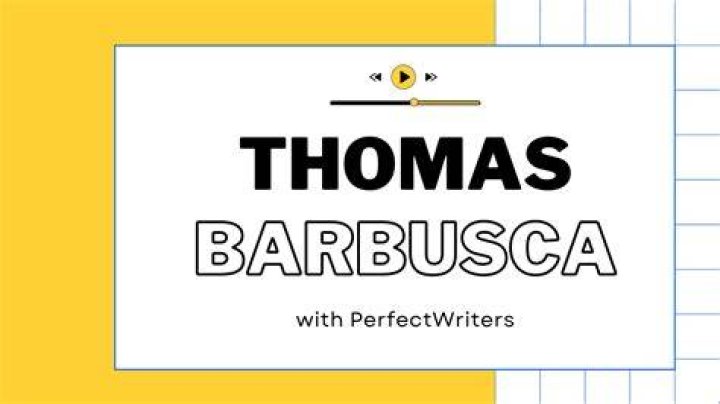 Thomas Barbusca net worth