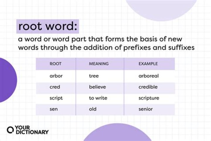 What does the root word Neg mean?