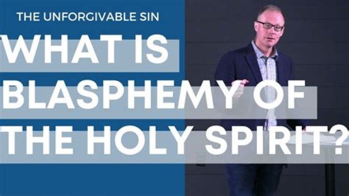 What is blasphemy?