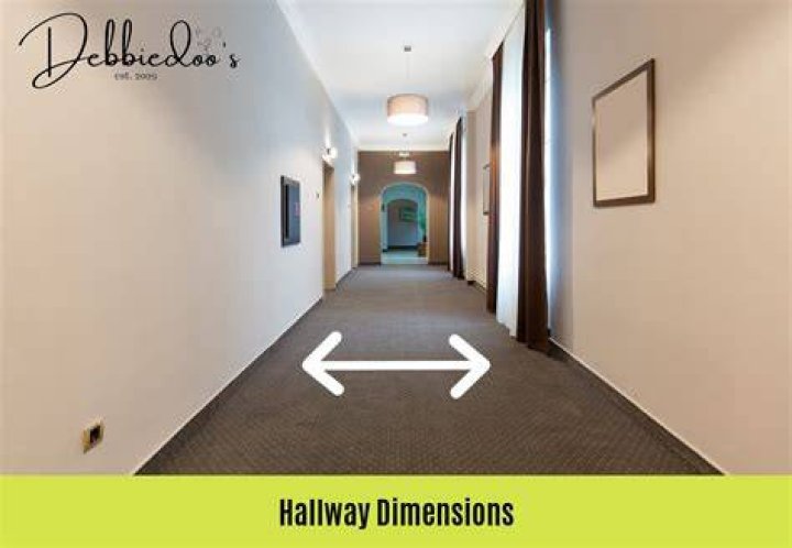What is code for commercial hallway width?