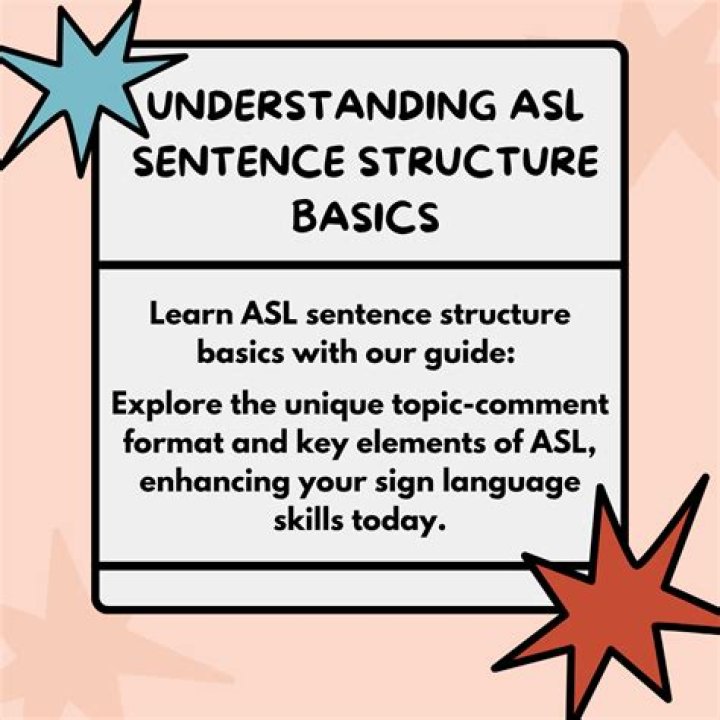 What is the basic structure of ASL?