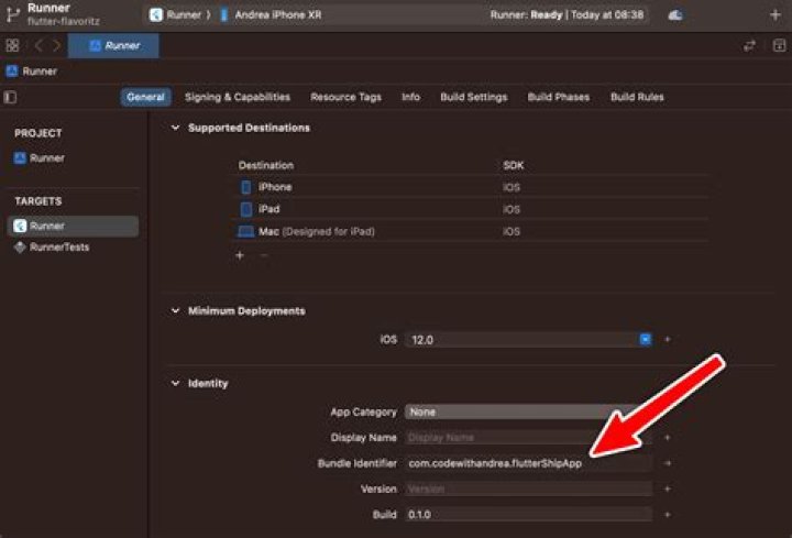What is the bundle identifier Xcode?
