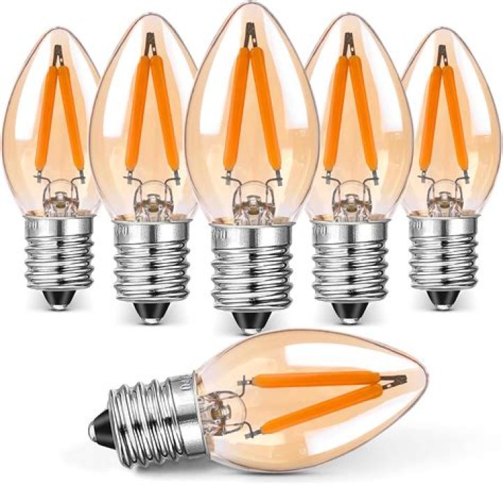 What wattage are night light bulbs?