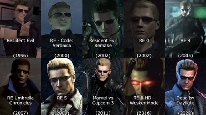 Why is Wesker black?